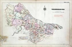 Index Map, Cambridge 1886